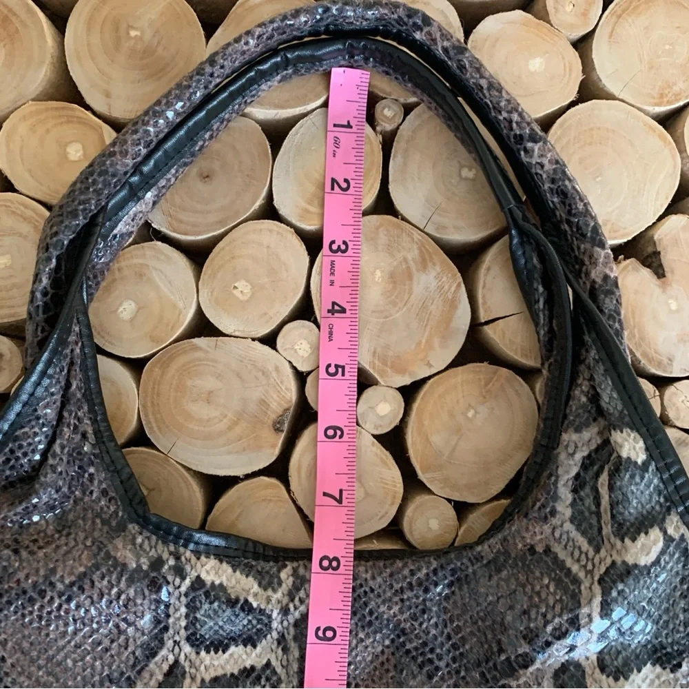 Kooba Carmine Snake print Hobo Bag. - Picture 7 of 8